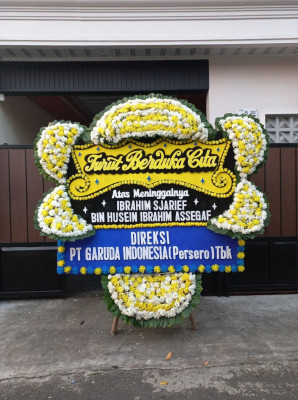 Papan Bunga Duka di Penamping
