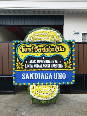 Papan Bunga Duka di Penamping